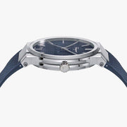 Salvatore Ferragamo Sapphire Blue Dial Blue Rubber Strap Watch for Men - SFHP00120