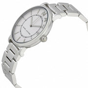 Marc Jacobs Roxy White Dial Silver Steel Strap Watch for Women - MJ3521