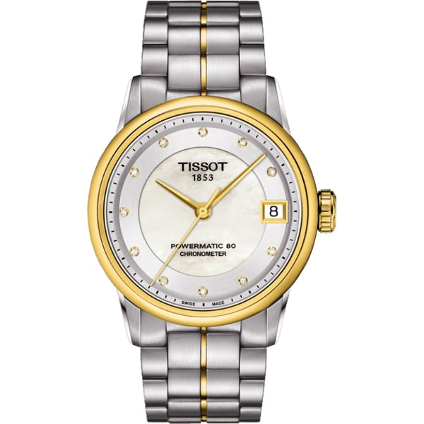 Tissot Luxury Powermatic 80 Silver Dial Silver Steel Strap Watch For Men - T086.408.22.036.00