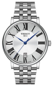 Tissot Carson Premium Silver Dial Silver Steel Strap Watch For Men - T122.410.11.033.00