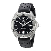 Tag Heuer Formula 1 Automatic Black Dial Black Rubber Strap Watch for Men - WAZ2113.FT8023