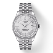 Tissot Ballade Powermatic 80 Cosc Silver Dial Silver Steel Strap Watch For Men - T108.408.11.037.00