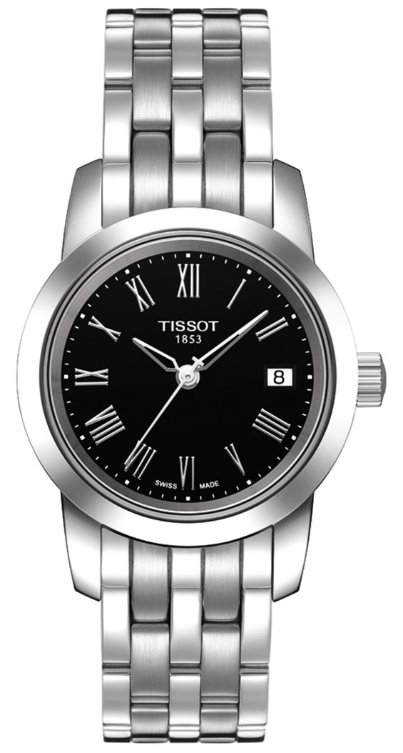 Tissot T Classic Dream Black Dial Watch For Women - T033.210.11.053.00