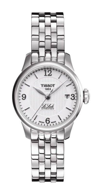 Tissot Le Locle Small Lady Automatic Silver Dial Silver Steel Strap Watch For Women - T41.1.183.34