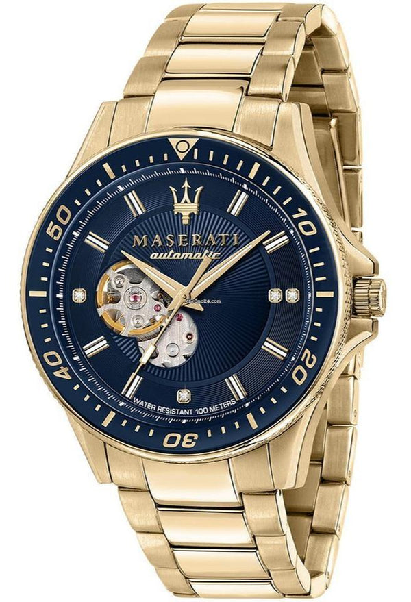 Maserati SFIDA Automatic Diamond Dial Limited Edition Watch For Men - R8823140004