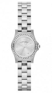 Marc Jacobs Henry Silver Dial Silver Steel Strap Watch for Women - MBM3276