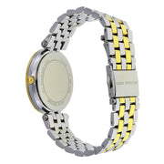 Michael Kors Darci Silver Dial Two Tone Steel Strap Watch for Women - MK3405