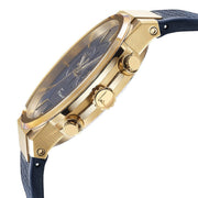 Salvatore Ferragamo Sapphire Chrono Blue Dial Blue Silicone Strap Watch for Men - SFME00221