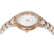 Emporio Armani Cleo Mother of Pearl Dial Two Tone Steel Strap Watch For Women - AR11499