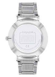 Coach Perry Silver Dial Two Tone Steel Strap Watch for Women - 14503347