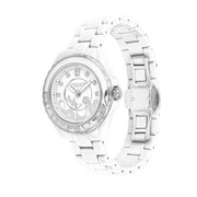 Coach Preston White Dial White Steel Strap Watch for Women - 14503464