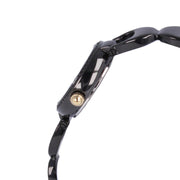 Coach Park Swarovski Crystals Black Dial Black Steel Strap Watch for Women - 14503564