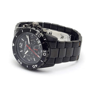 Coach Kent Chronograph Black Dial Black Steel Strap Watch for Men - 14602554