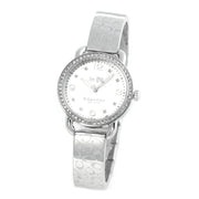 Coach Delancey White Dial Silver Steel Strap Watch for Women - 14502353