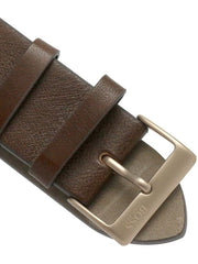 Hugo Boss Santiago Chronograph Grey Dial Brown Leather Strap Watch for Men - 1513861