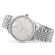 Gucci G Timeless Automatic Silver Dial Silver Steel Strap Watch for Men - YA126354