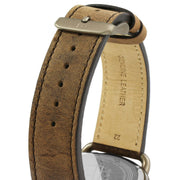 Tommy Hilfiger Briggs Chronograph Black Dial Brown Leather Strap Watch for Men - 1791425