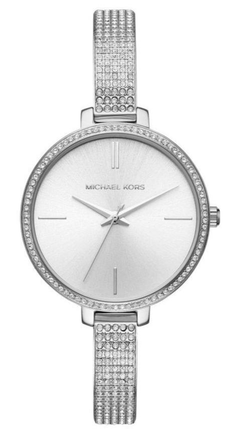 Michael Kors Jaryn Quartz Silver Dial Silver Steel Strap Watch For Women - MK3783