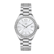 Tag Heuer Formula 1 Quartz Diamonds Mother of Pearl Dial Silver Steel Strap Watch for Women - WBJ131A.BA0666