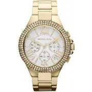 Michael Kors Camille Gold Dial Gold Steel Strap Watch for Women - MK5902