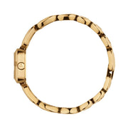 Gucci G Gucci Diamonds Mother of Pearl Dial Yellow Gold Steel Strap Watch For Women - YA125513