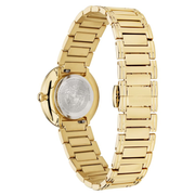 Versace Mini Virtus Quartz White Dial Gold Steel Strap Watch For Men - VET300221