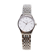 Longines Lyre Classico 25mm White Dial Silver Stainless Steel Watch for Women - L4.259.4.12.6