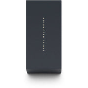 Daniel Wellington Iconic Link Black Dial Silver Steel Strap Watch for Women - DW00100204