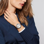 IWC Portofino Automatic Silver Dial Brown Leather Strap Watch for Women - IW357403