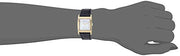 Movado Heritage Mother of Pearl White Dial Black Leather Strap Watch For Women - 3650050