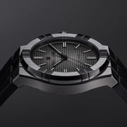 Maurice Lacroix Aikon Automatic Gunmetal Dial Black Rubber Strap Watch For Men - AI6008-PVB00-330-2