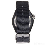 Seiko 5 Sports Automatic Black Dial Black NATO Strap Watch For Men - SRPD79K1