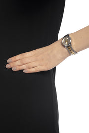 Gucci G Timeless Quartz Silver Dial Two Tone Steel Strap Watch For Women - YA126596