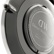 Daniel Wellington Classic Canterbury White Dial Two Tone NATO Strap Watch For Women - DW00100051