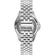 Maserati SFIDA Automatic Skeleton Blue Dial Silver Steel Strap Watch For Men - R882314001