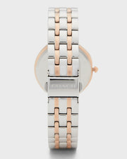 Coach Park Silver Dial Two Tone Steel Strap Watch for Women - 14503644