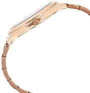 Michael Kors Runway Pink Dial Rose Gold Steel Strap Watch for Women - MK3550