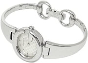 Gucci Guccissima Quartz Silver Dial Silver Steel Strap Watch For Women - YA134511