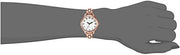 Marc Jacobs Betty Mother of Pearl White Dial Rose Gold Steel Strap Watch for Women - MJ3511