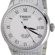 Tissot T Classic Le Locle Automatic White Dial Silver Steel Strap Watch For Men - T41.1.483.33