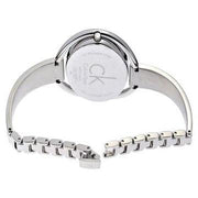 Calvin Klein Impetuous Silver Dial Silver Steel Strap Watch for Women - K4F2N116