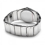 Marc Jacobs Amy White Dial Silver Steel Strap Watch for Women - MBM8518