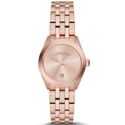 Marc Jacobs Peeker Rose Gold Dial Rose Gold Steel Strap Watch for Women - MBM3374
