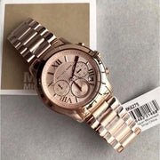 Michael Kors Cooper Rose Gold Rose Gold Steel Strap Watch for Women - MK6275