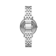 Michael Kors Cinthia White Mother of Pearl Dial Silver Steel Strap Watch for Women for Women - MK3641