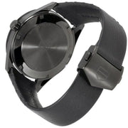 Tag Heuer Carrera Diamonds Anthracite Black Dial Black Leather Strap Watch for Women - WAR1115.FC6392
