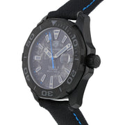 Tag Heuer Aquaracer Calibre 5 Black Nylon Strap Carbon Dial Watch for Men -  WBD218C.FC6447