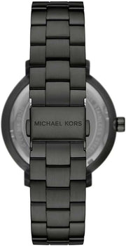 Michael Kors Blake Three-Hand Black Dial Black Steel Strap Watch for Men - MK9135