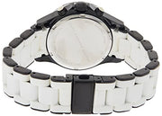 Marc Jacobs Rock Chronograph White Dial White Silicone Strap Watch for Women - MBM2574
