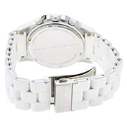 Marc Jacobs Pelly White Dial White Silicone Strap Watch for Women - MBM2565